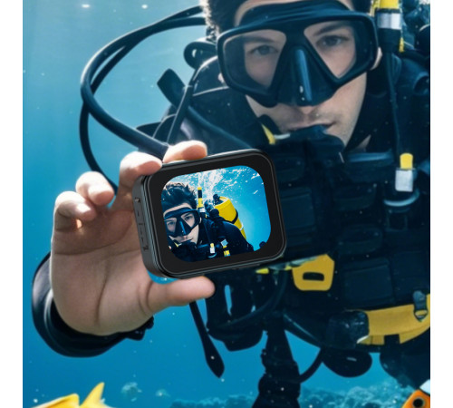 Екшн-камера ACEFAST X1 4K Waterproof Action Camera Black (6974316285816)