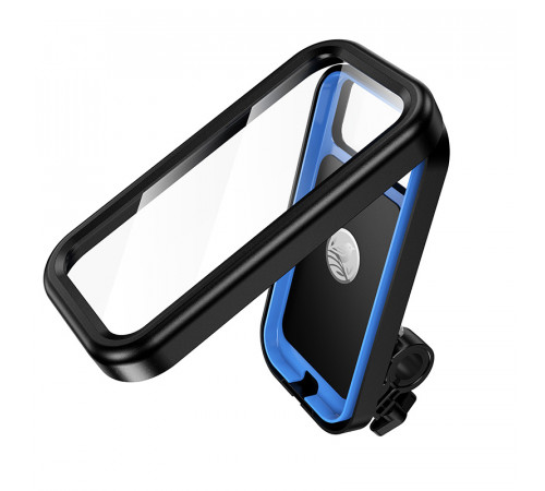 Велотримач для телефона HOCO H95 Bendito waterproof riding holder Black (6942007671767)