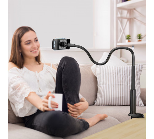 Тримач телефона ACEFAST E40 lazy holder Black (6974316286127)