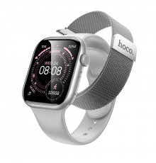 Смарт-годинник HOCO Y42 51mm. 200 mAh. IPX6 Smart watch(call version) Silver (6942007675284)