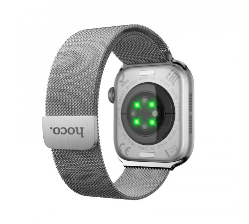 Смарт-годинник HOCO Y42 51mm. 200 mAh. IP67 Smart watch(call version) Silver (6942007675284)