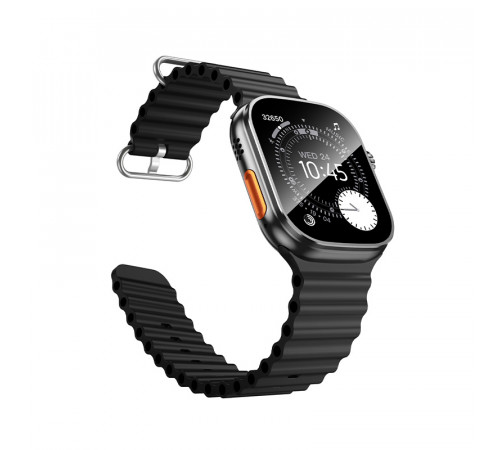 Смарт-годинник HOCO Y42 Ultra 53mm. 260 mAh. IP67 Smart watch(call version) Black (6942007675291)