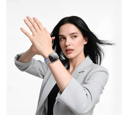 Смарт-годинник HOCO Y42 Ultra 53mm. 260 mAh. IP67 Smart watch(call version) Black (6942007675291)