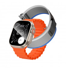 Смарт-часы HOCO Y42 51mm. 260 mAh. IP67 Ultra Smart watch(call version) titanium gold (6942007675307)