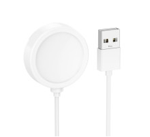 Бездротовий зарядний пристрій для смарт-годинника HOCO Y40 Smart watch charging cable White (6942007672634)
