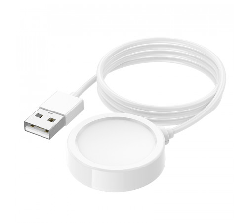 Бездротовий зарядний пристрій для смарт-годинника HOCO Y40 Smart watch charging cable White (6942007672634)