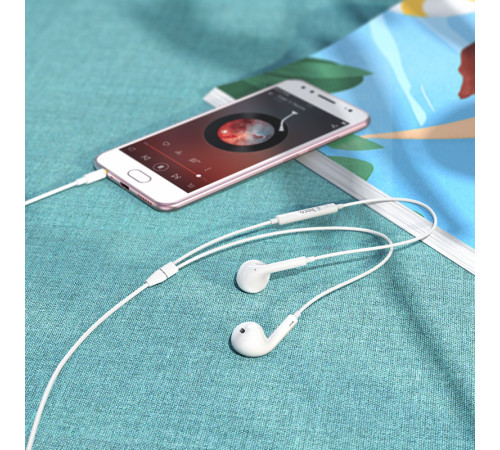 Навушники дротові HOCO M1 Max (3.5mm) White (6931474754677)
