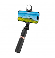 Селфі-трипод WIWU Mini Selfie Stick Wi-SE011 (with filled lights) Black (6976975613184)