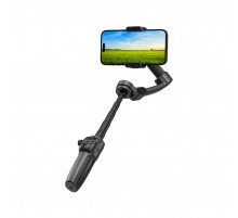 Триосьовий стабілізатор WIWU AI Smart Checking Gimbal PRO Wi-SE016 Black (6977703654363)