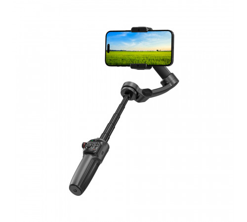 Триосьовий стабілізатор WIWU AI Smart Checking Gimbal PRO Wi-SE016 Black (6977703654363)
