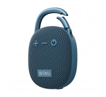 Портативна колонка WIWU H3 Clip Fun Portable 5W, IPX5, Blue (6977703650716)