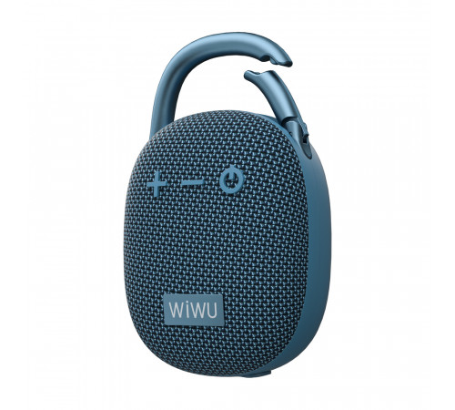 Портативна колонка WIWU H3 Clip Fun Portable 5W, IPX5, Blue (6977703650716)