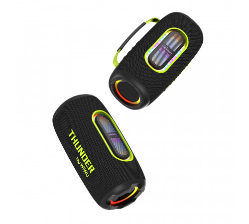 Портативна колонка WIWU 40W Thunder Wireless Speaker H7 Black (6976975615805)