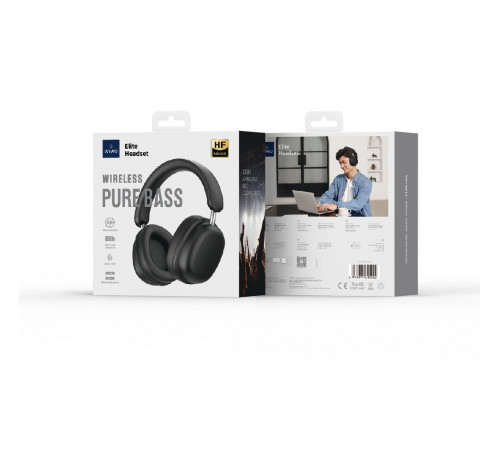 Бездротові накладні навушники WIWU Elite Headset TD-05 Black (6976975615904)