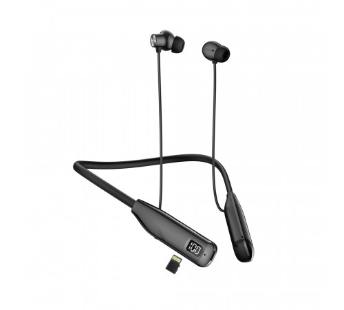 Бездротові спортивні навушники WIWU GB06 Warrior Wireless headphones Black (6976975616253)