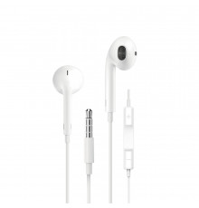 Навушники дротові WIWU EB101 Wired earphone (3.5mm) White (6973218930732)
