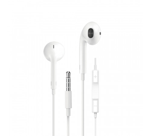 Навушники дротові WIWU EB101 Wired earphone (3.5mm) White (6973218930732)