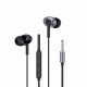 Навушники дротові WIWU EB317 Stereo Wired Earbuds (3.5mm) Black (6977703656640)