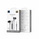 Навушники дротові WIWU EB317 Stereo Wired Earbuds (3.5mm) Black (6977703656640)