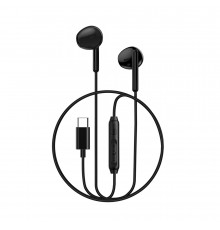 Навушники дротові WIWU EB314 Wired Earphone (Type-C) Black (6976195093773)