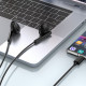 Навушники дротові WIWU EB314 Wired Earphone (Type-C) Black (6976195093773)