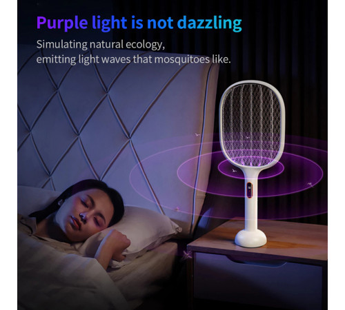 Електронна мухобійка Xiaomi Quality zero digital mosquito swatter technology version S2 (ZSS240912)