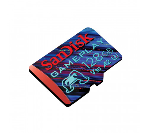 Карта пам'яті microSDXC (UHS-1 U3) SanDisk GamePlay A2 128Gb class 10 V30 (R190MB/s,W90MB/s) (SDSQXAA-128G-GN6XN)