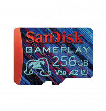 Карта пам'яті microSDXC (UHS-1 U3) SanDisk GamePlay A2 256Gb class 10 V30 (R190MB/s,W130MB/s) (SDSQXAV-256G-GN6XN)