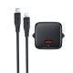 Мережевий зарядний пристрій з кабелем ACEFAST A118 PD30W mini GaN USB-C fast charger set (P16) Black (6974316285182)