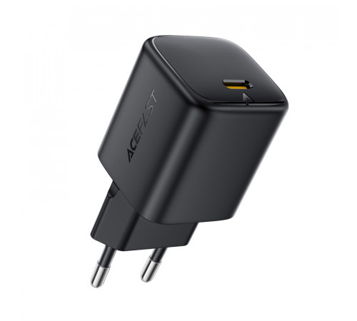 Мережевий зарядний пристрій ACEFAST A134 PD67W mini GaN USB-C fast charger Black (6974316285717)