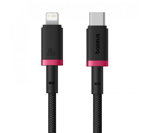 Кабель Baseus Dura Series Fast Charging Cable Type-C to iP 20W 2m Red+Black (P10377800U01-03)