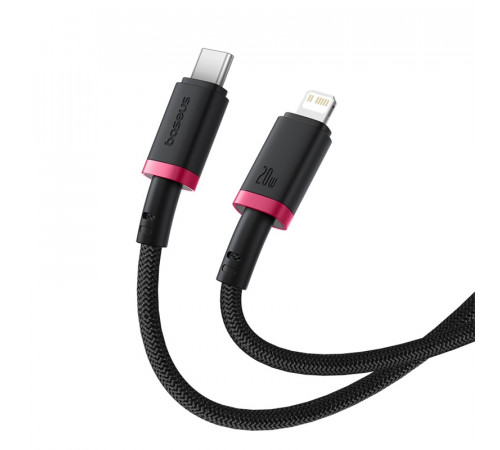 Кабель Baseus Dura Series Fast Charging Cable Type-C to iP 20W 2m Red+Black (P10377800U01-03)