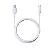 Кабель Baseus Silky Fast Charging Data Cable USB-A to USB-C 3A 2m Moon White (P10377703213-03)