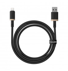 Кабель Baseus Dura Series Fast Charging Cable USB to iP 2.4A 1m Gold+Black (P10377801U01-00)