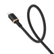 Кабель Baseus Dura Series Fast Charging Cable USB to iP 2.4A 1m Gold+Black (P10377801U01-00)