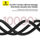 Кабель Baseus Dura Series Fast Charging Cable USB to iP 2.4A 1m Red+Black (P10377801U01-01)