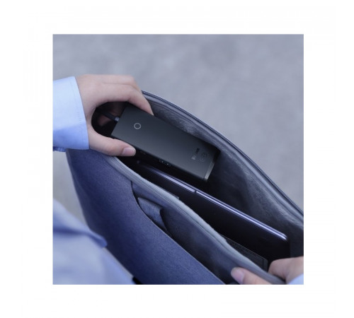 USB-хаб Baseus Lite Series 4-Port USB-A HUB Adapter (USB-A to USB 3.0*4 ) 1m Black (WKQX030101)