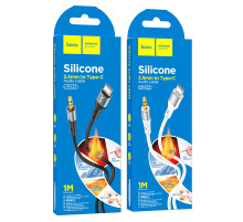 AUX Hoco UPA22 Silicone digital 3.5mm to Type-C 1m