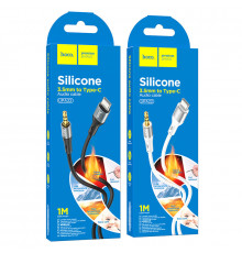AUX Hoco UPA22 Silicone digital 3.5mm to Type-C 1m