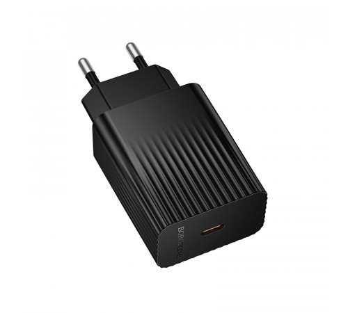 Мережевий зарядний пристрій BOROFONE BAS75A Source single port PD30W charger Black (6941991122811)