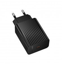Мережевий зарядний пристрій BOROFONE BAS73A Source single port PD20W charger Black (6941991122699)