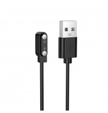 Беспроводное зарядное устройство для смарт-часов BOROFONE BD15 Smart bracelet charging cable Black (6941991126611)