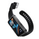 Фітнес-браслет BOROFONE BD16 37mm. 200 mAh. IP67 Smart bracelet Black (6941991126574)