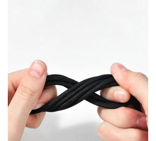 Кабель Baseus Tungsten Gold Fast Charging Data Cable USB to Type-C 100W 2m Black (CAWJ000101)