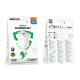 Мережевий зарядний пристрій з кабелем BOROFONE BAS82A Star single port QC3.0 charger set (Type-C) (EU) White (6941991126758)