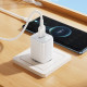 Мережевий зарядний пристрій з кабелем BOROFONE BAS82A Star single port QC3.0 charger set (Type-C) (EU) White (6941991126758)