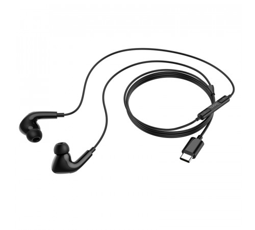 Навушники Hoco M101 Pro Crystal sound wire-controlled digital Type-C
