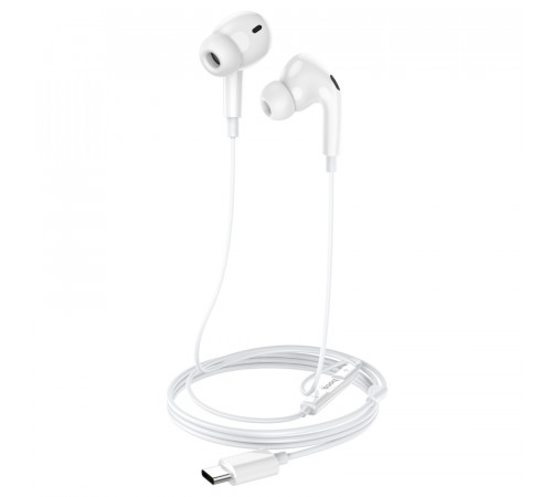 Навушники Hoco M101 Pro Crystal sound wire-controlled digital Type-C
