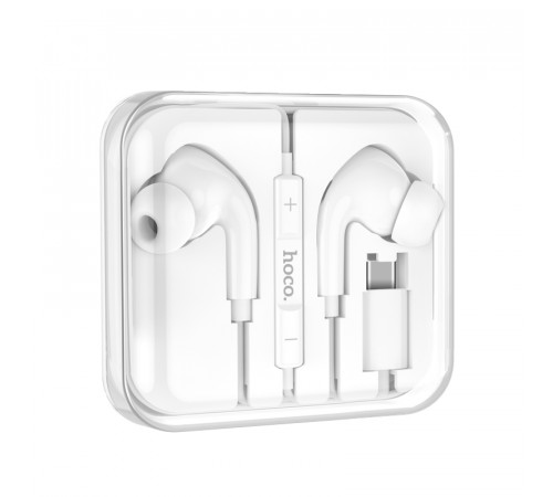 Навушники Hoco M101 Pro Crystal sound wire-controlled digital Type-C