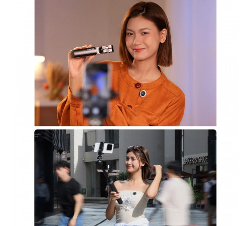 Бездротова мікрофонна система Ulanzi A21 Wireless Microphone, dual-mic, (Lightning) Black (A054)
